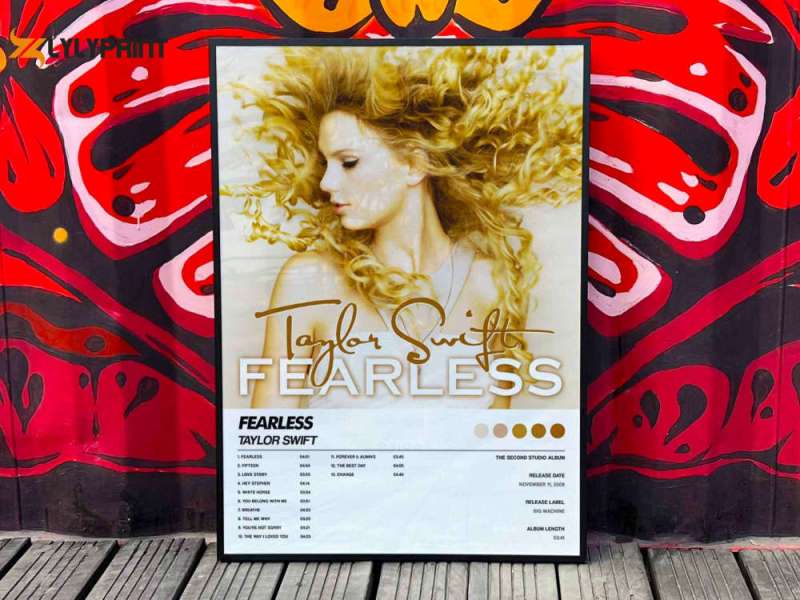 taylor swift fearless album cover poster 6 Taylor Swift "Fearless" Album Cover Poster #6 IDF162777 Idea Fanatic