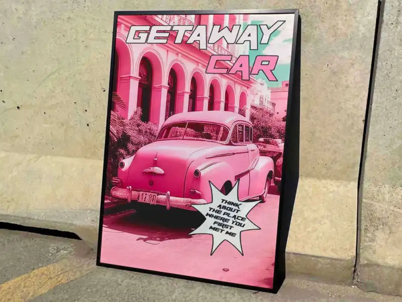 taylor swift getaway car album cover poster 3 2 Taylor Swift "Getaway car" Album Cover Poster #3 IDF102255 Idea Fanatic