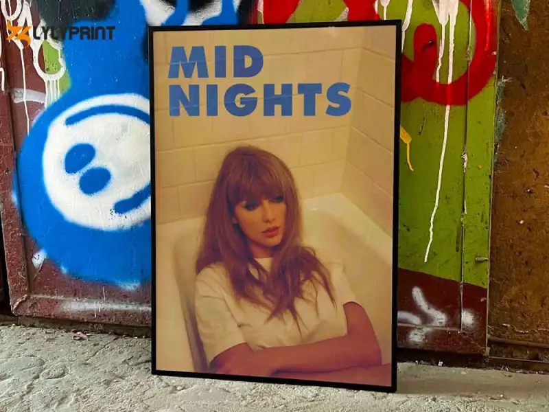 taylor swift midnights album cover poster 7 Taylor Swift "Midnights" Album Cover Poster #7 IDF102184 Idea Fanatic