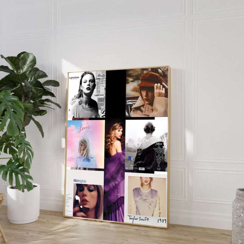 taylor swift poster music posters taylor s version poster canvas album cover swift poster taylor print home decor wall decor gift idea 4 Taylor Swift Poster Music Posters IDF120041 Idea Fanatic