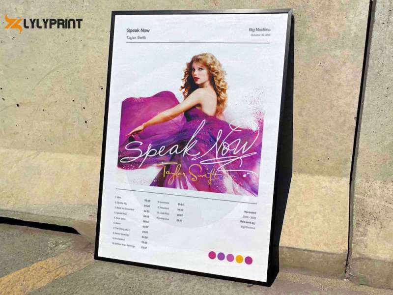 taylor swift speak now album cover poster 5 Taylor Swift "Speak Now" Album Cover Poster #5 IDF136918 Idea Fanatic