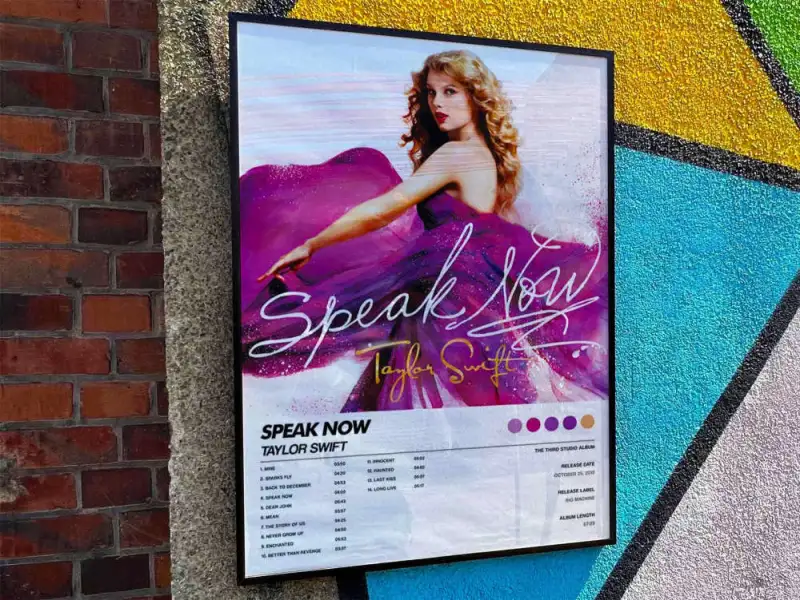 taylor swift speak now album cover poster for home room decor 6 1 Taylor Swift "Speak Now" Album Cover Poster for Home Room Decor #6 IDF164485 Idea Fanatic