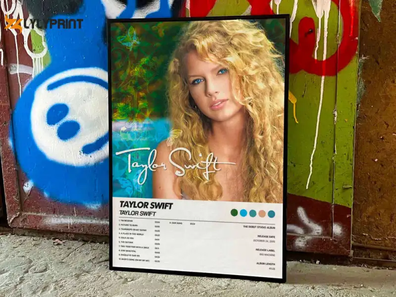 taylor swift taylor swift album cover poster 6 Taylor Swift "Taylor Swift" Album Cover Poster #6 IDF162753 Idea Fanatic