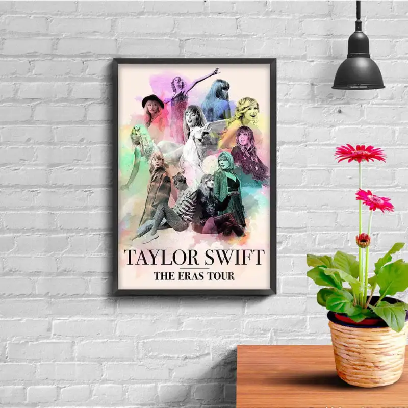 taylor swiftthe eras tour poster classic retro 1 Taylor Swift The Eras Tour Poster IDF170209 Idea Fanatic