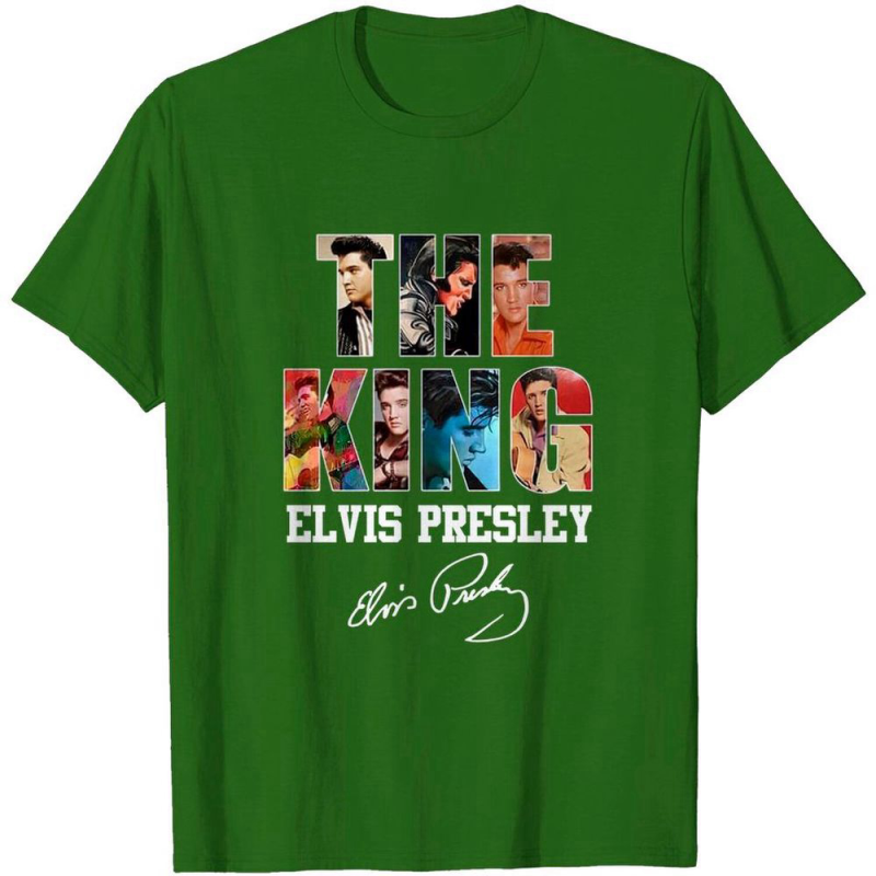 the king elvis presley signatures t shirt for men and women 2 The King Elvis Presley Signatures T-Shirt IDF86903 Idea Fanatic