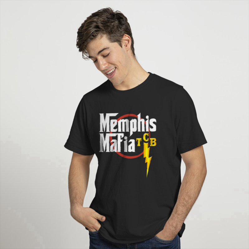 the memphis mafia elvis presley tcb taking care of business elvis presley t shirt 1 The Memphis Mafia Elvis Presley T-Shirt IDF142329 Idea Fanatic