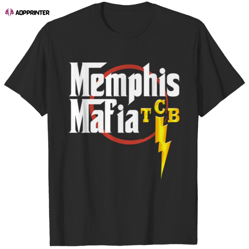 the memphis mafia elvis presley tcb taking care of business elvis presley t shirt The Memphis Mafia Elvis Presley T-Shirt IDF142329 Idea Fanatic