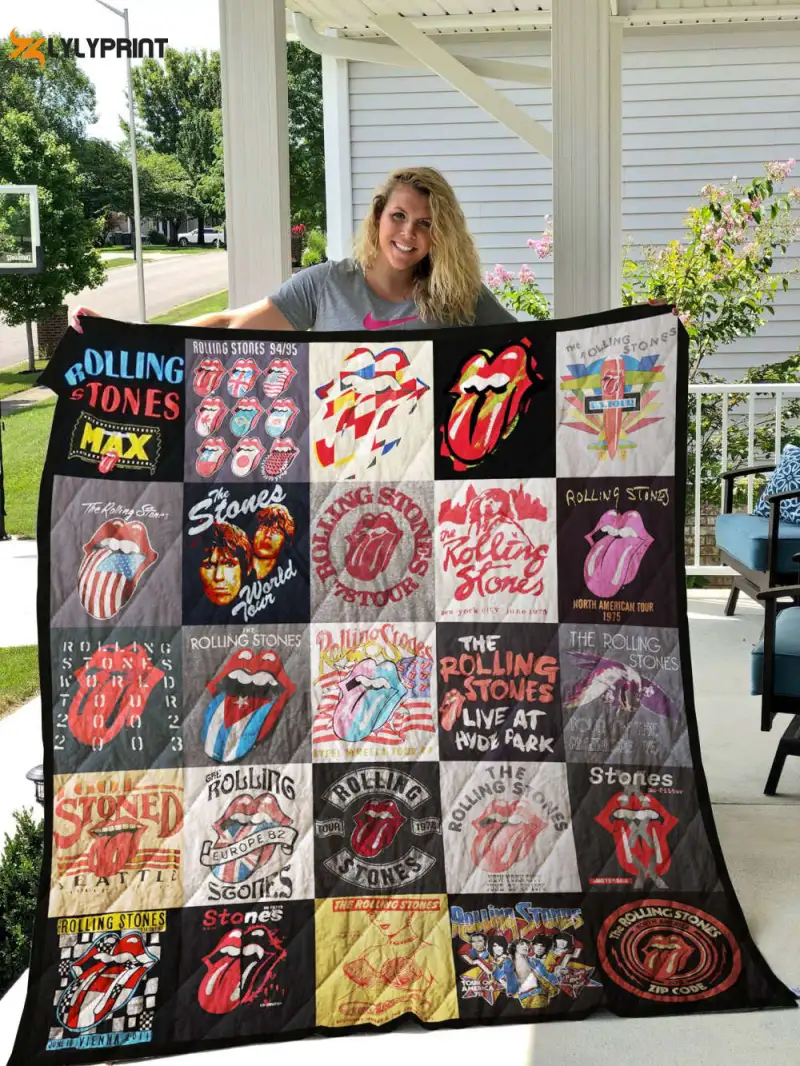 the rolling stones 1a blanket for fans home decor gift The Rolling Stones 1a Blanket Home Decor Gift IDF156363 Idea Fanatic