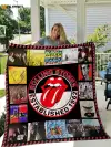 the rolling stones 2 quilt blanket for fans home decor gift The Rolling Stones 2 Quilt Blanket Home Decor Gift IDF160039 Idea Fanatic