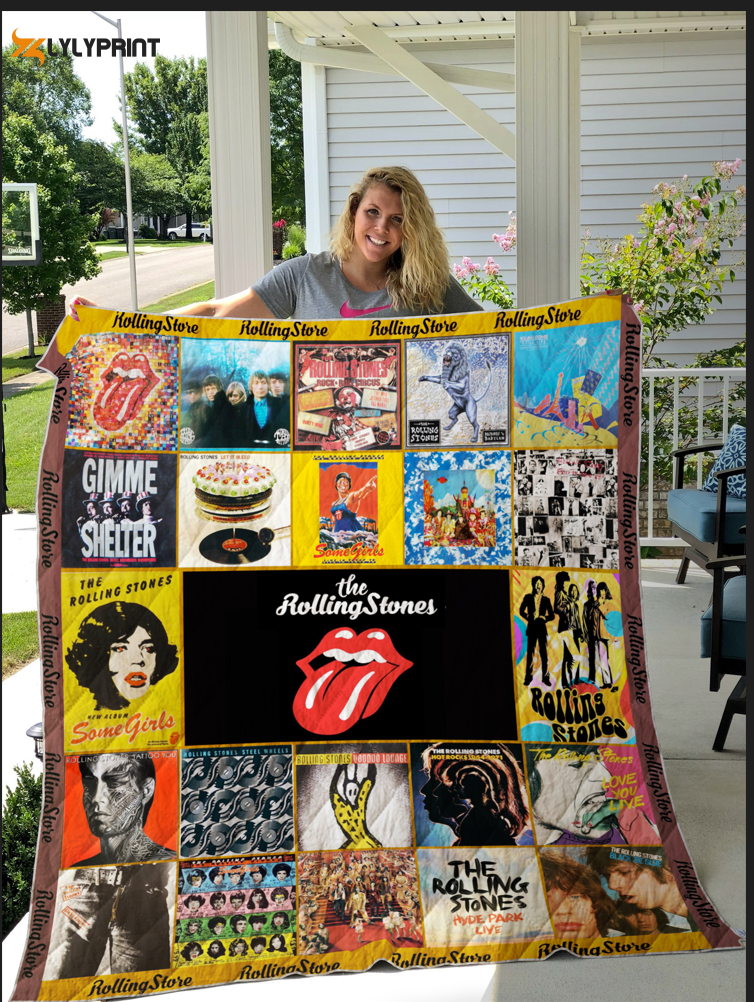 the rolling stones 3 quilt blanket for fans home decor gift 3 The Rolling Stones 3 Quilt Blanket Home Decor Gift (2) IDF158037 Idea Fanatic