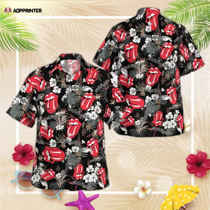 the rolling stones hawaiian shirt gift for men women The Rolling Stones Hawaiian Shirt IDF168496 Idea Fanatic