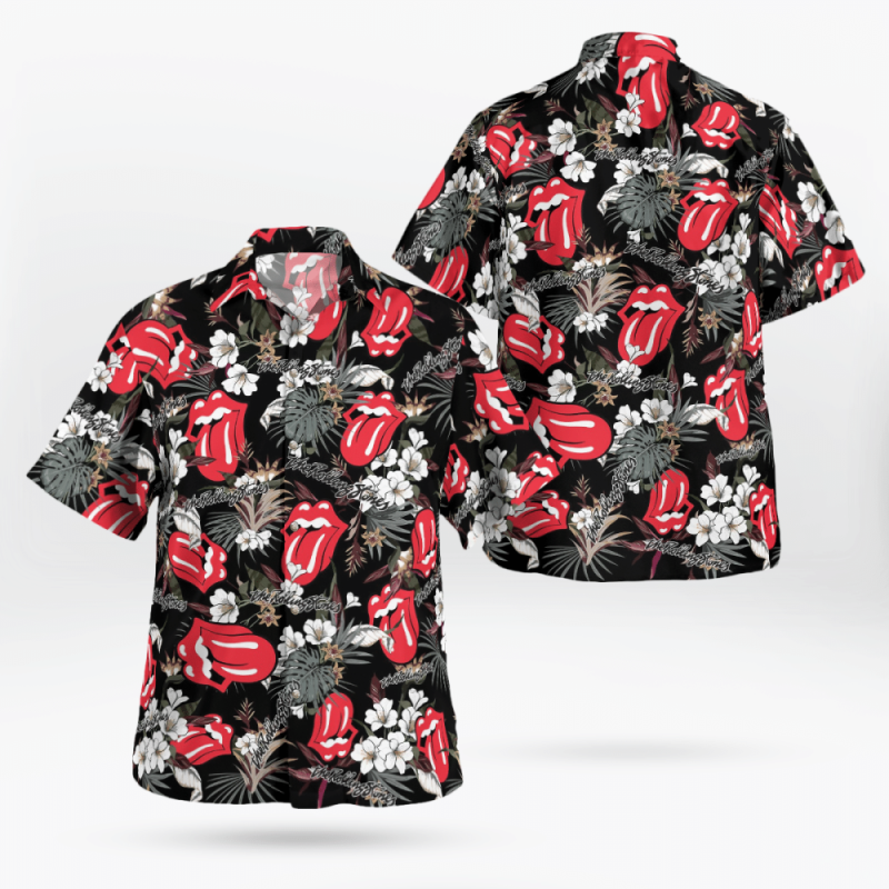 the rolling stones hawaiian shirt gift for men women The Rolling Stones Hawaiian Shirt IDF168496 Idea Fanatic