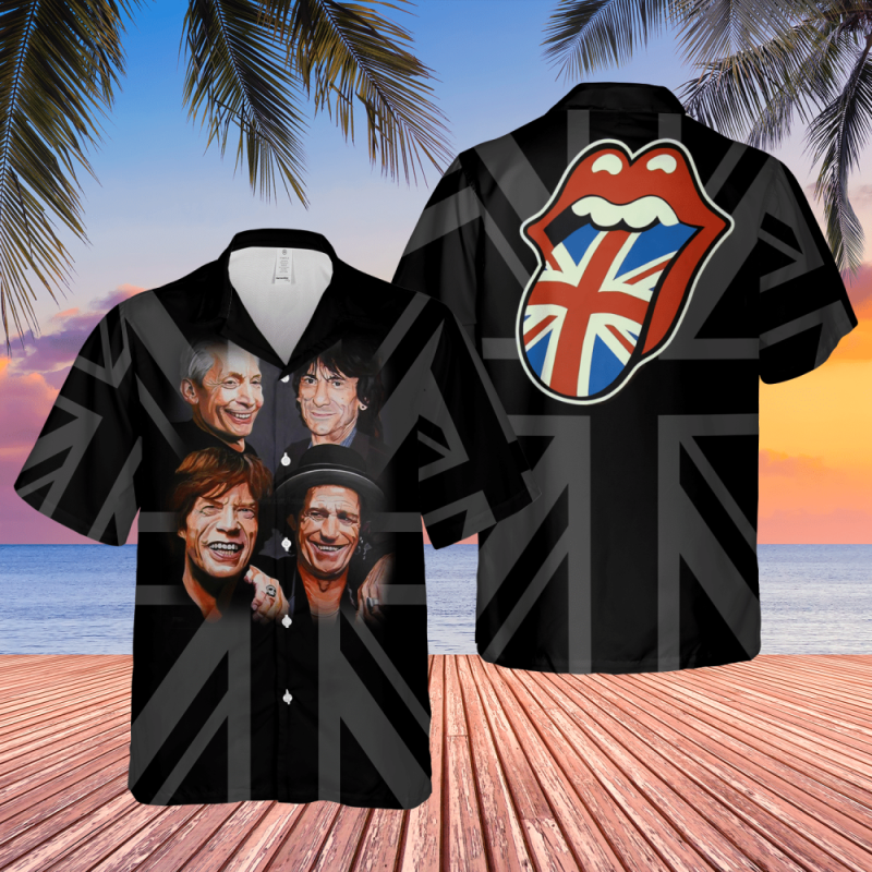 the rolling stones in united kingdom s flag hawaiian shirt The Rolling Stones In United Kingdom's Flag Hawaiian Shirt IDF84486 Idea Fanatic