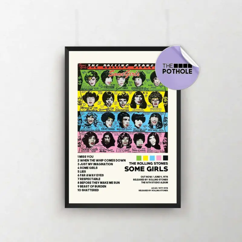 the rolling stones posters some girls poster album cover poster poster print wall art custom poster home decor the rolling stones 1 The Rolling Stones Posters IDF122537 Idea Fanatic