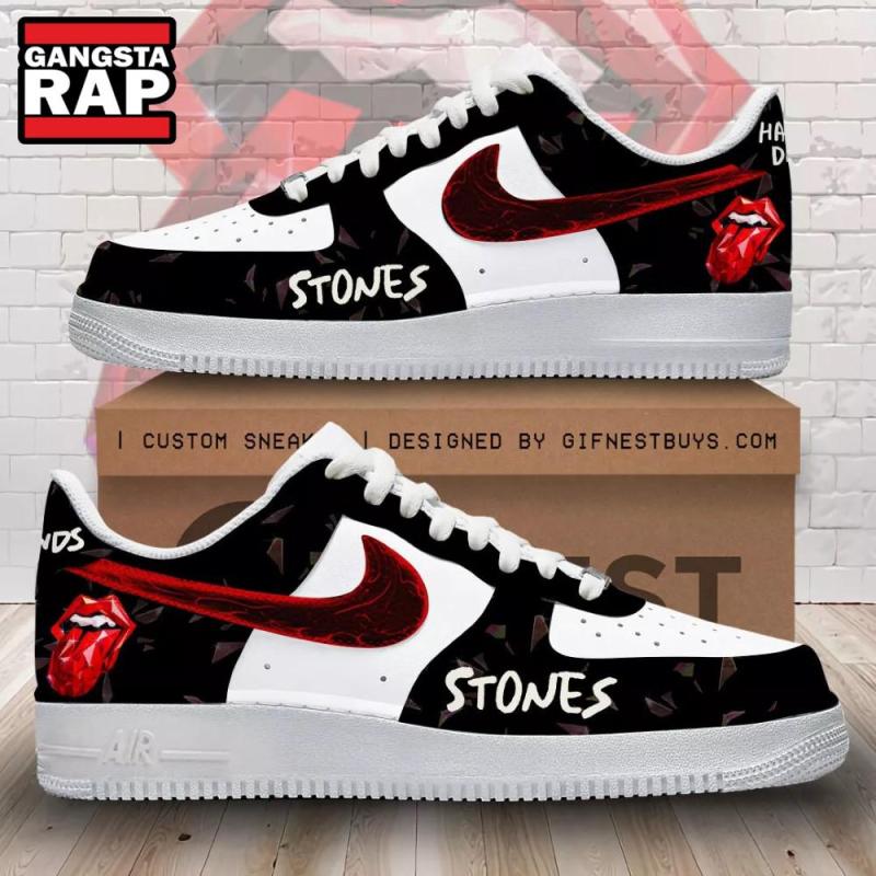 the rolling stones rock fans air force 1 sneaker shoes0425 The Rolling Stones Rock Fans Air Force 1 Sneakers IFDDAF10053 Idea Fanatic