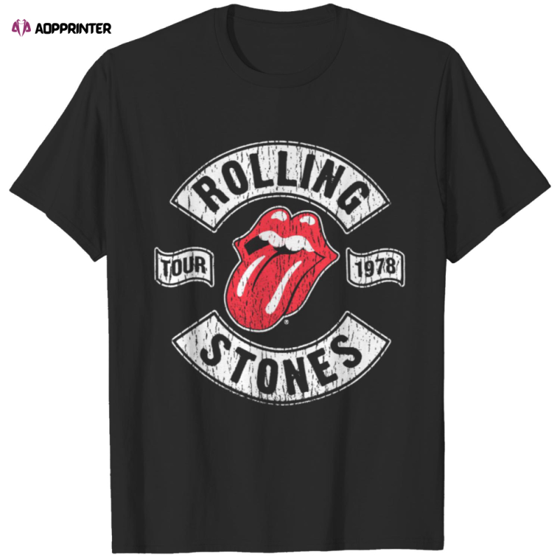 the rolling stones tour 1978 t shirt The Rolling Stones Tour 1978 T-Shirt IDF141545 Idea Fanatic