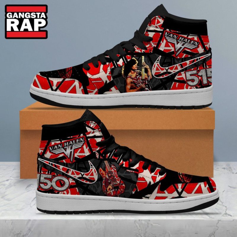 van halen 5150 music air jordan 1 hightop shoes3926 Van Halen 5150 Music Air Jordan 1 Hightop Shoes IFDDAJ10098 Idea Fanatic