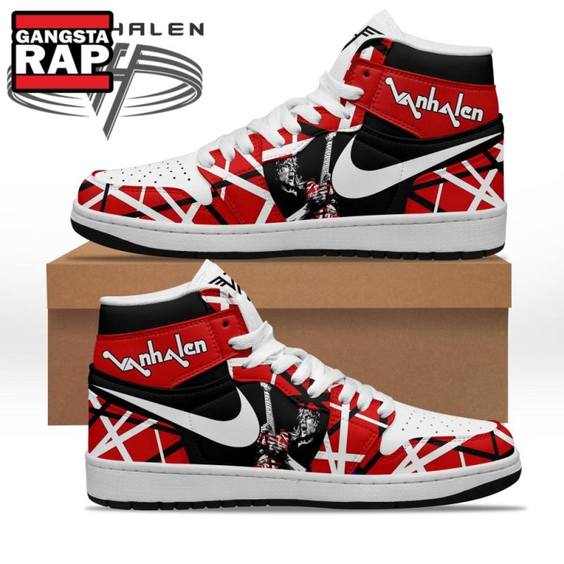 van halen music fans air jordan 1 hightop shoes2002 Van Halen Music Fans Air Jordan 1 Hightop Shoes IFDDAJ10100 Idea Fanatic