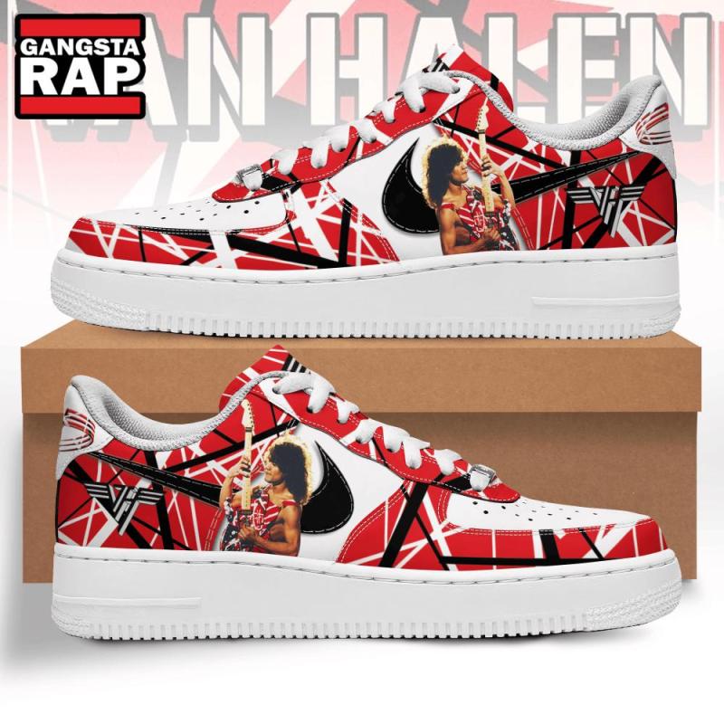 van halen music fans lover air force 1 sneaker shoes2165 Van Halen Music Fans Lover Air Force 1 Sneakers IFDDAF10057 Idea Fanatic