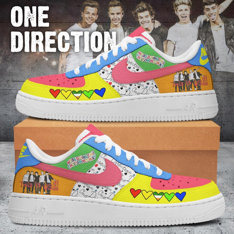 vvv6 One Direction Premium AF1 Sneakers IFDDAF10093 Idea Fanatic