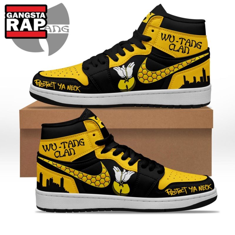 wutang clan protect ya neck air jordan 1 hightop shoes0789 Wu-Tang Clan Protect Ya Neck Air Jordan 1 Hightop Shoes IFDDAJ10103 Idea Fanatic