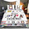 xTaylor Swift Bedding Set VANDH2068 Hanh 1 Taylor Swift Premium Bedding Set IFDDBED0006 Idea Fanatic