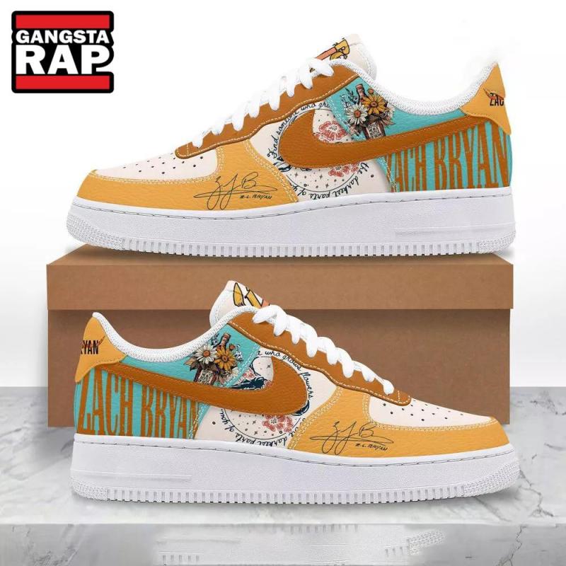 zach bryan music fans lover air force 1 shoes sneaker7672 Zach Bryan Music Fans Lover Air Force 1 Sneakers IFDDAF10090 Idea Fanatic